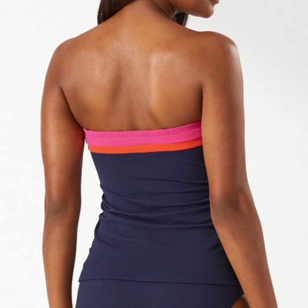 Tommy Bahama Island Cays Colorblock Bandini Top - Picture 5 of 15
